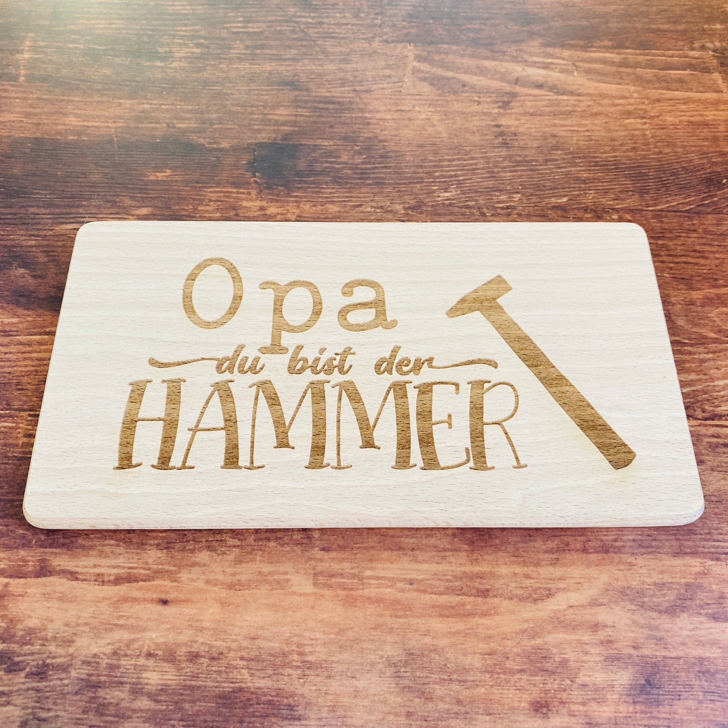 Frühstücksbrett Opa Schneidebrett Geschenk Geburtstag