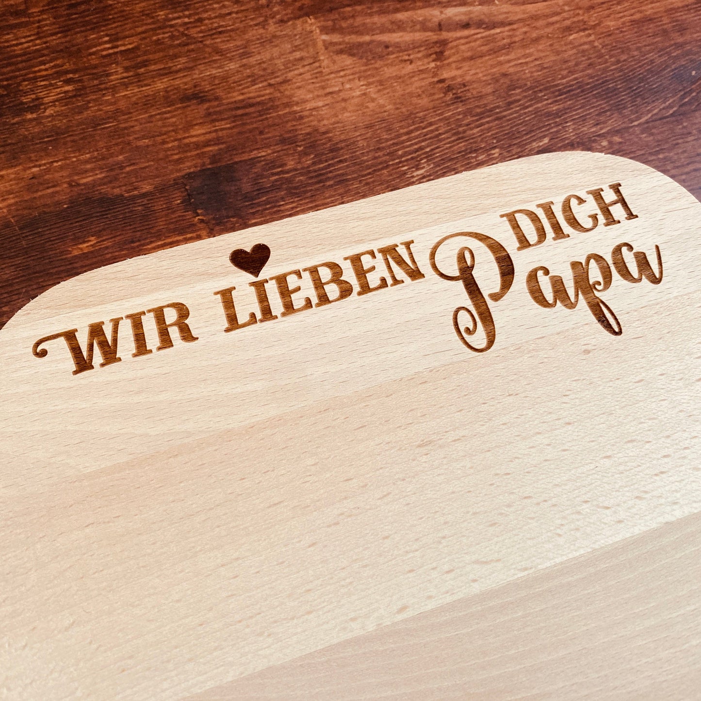 Schneidebrett Papa personalisiertes Geschenk Weihnachten Vatertag Geburtstag