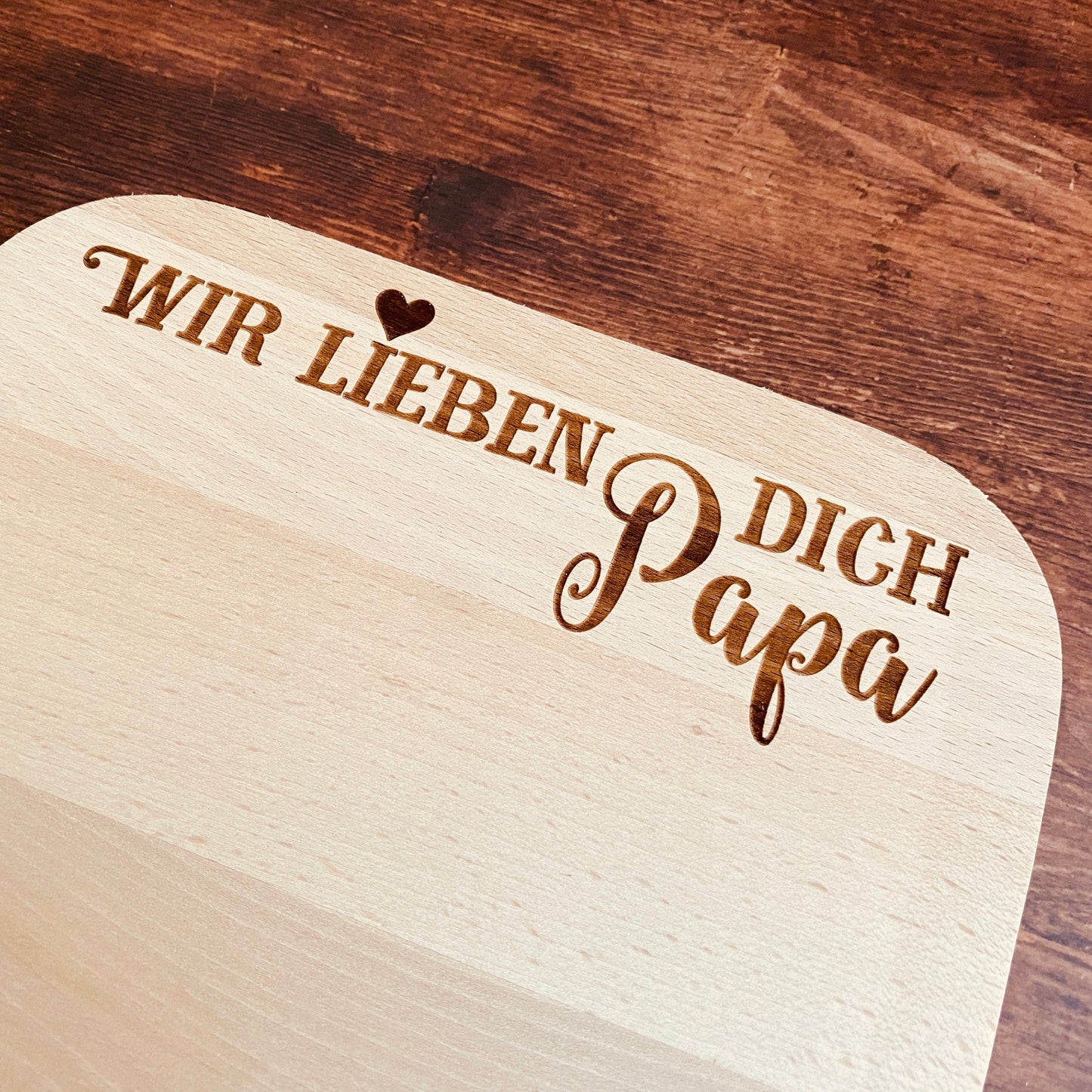 Schneidebrett Papa personalisiertes Geschenk Weihnachten Vatertag Geburtstag