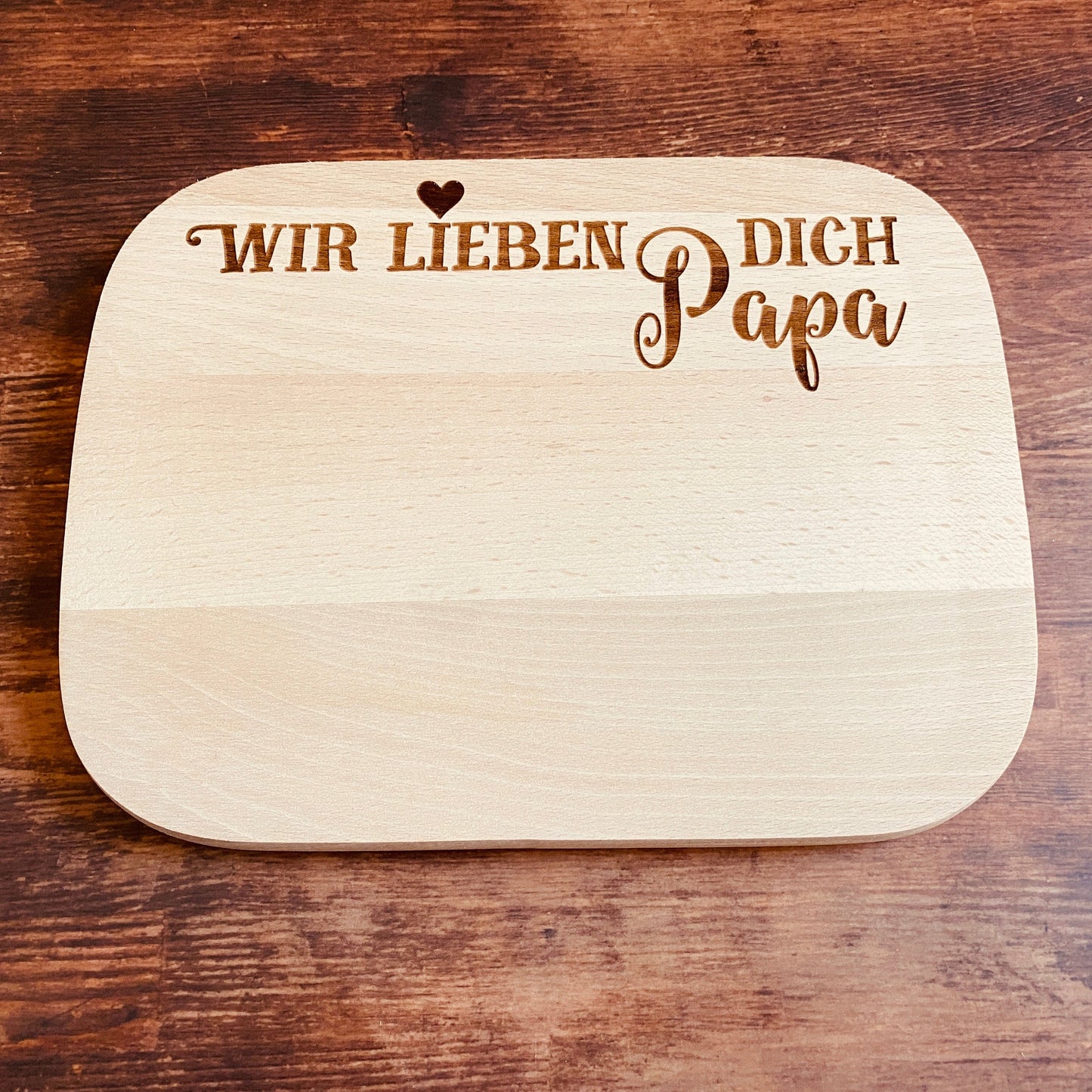 Schneidebrett Papa personalisiertes Geschenk Weihnachten Vatertag Geburtstag