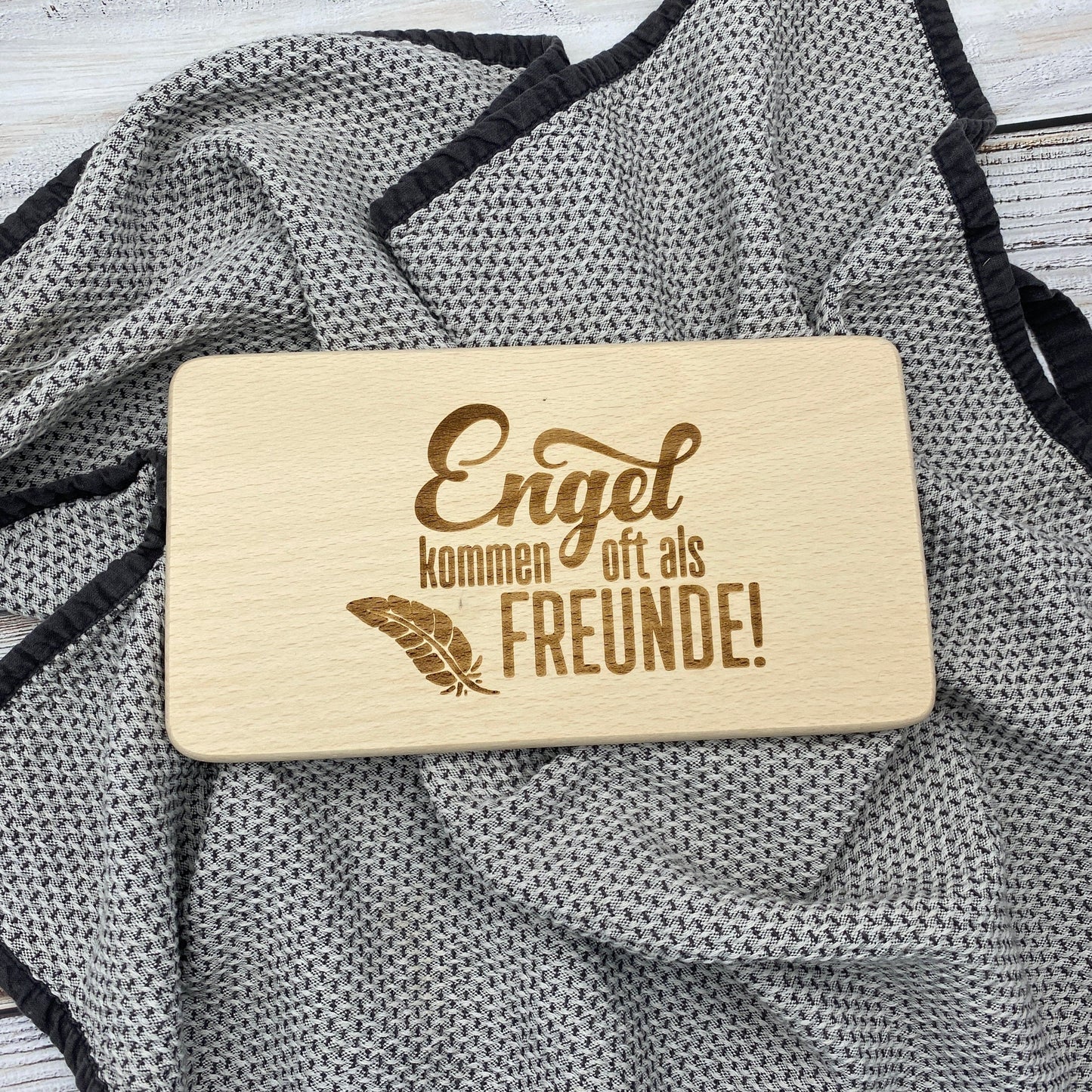 Frühstücksbrett Freundin Schneidebrett Geschenk Geburtstag