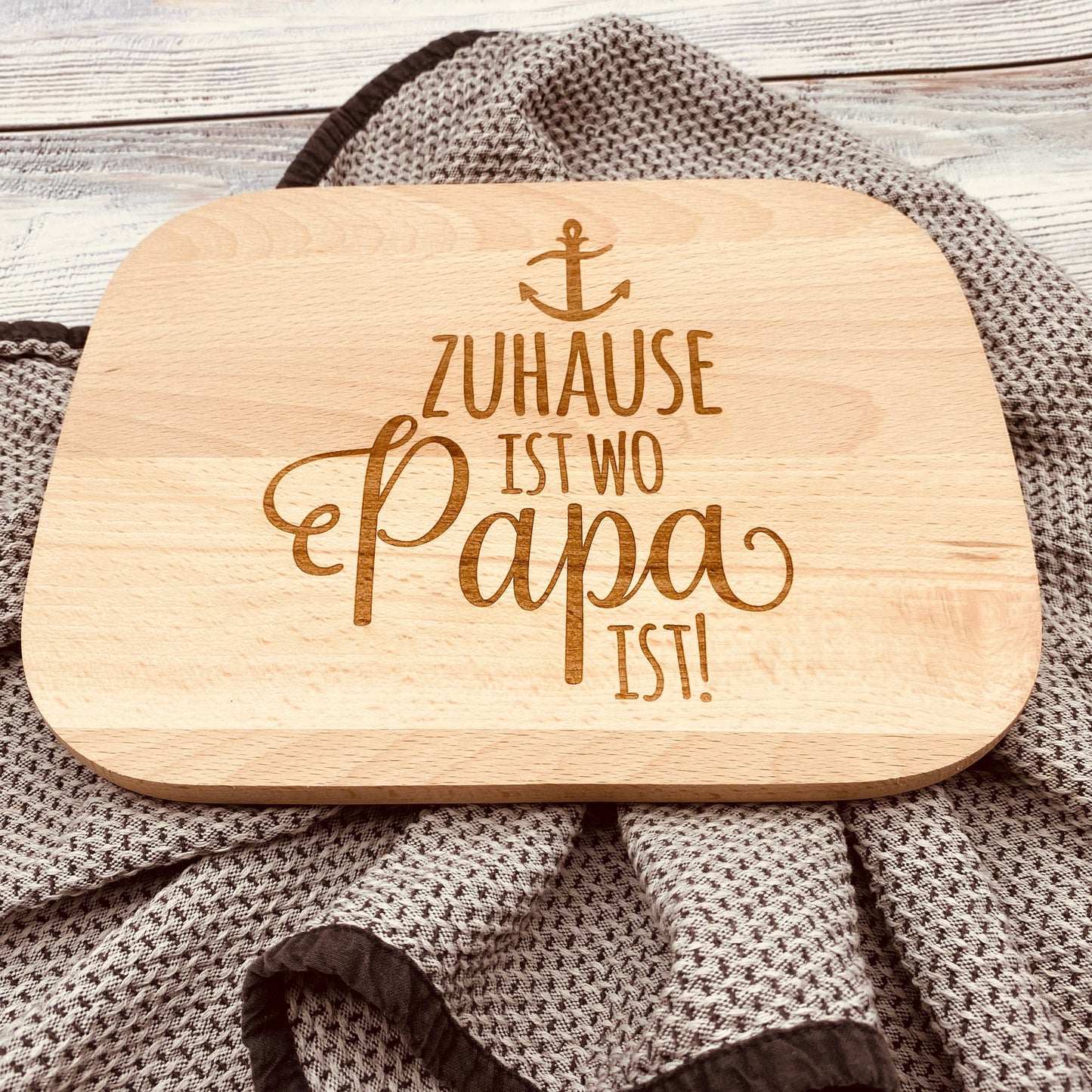 Schneidebrett mit Gravur Papa | Geburtstagsgeschenk Papa Schneidebrett | Geschenk für Papa Schneidebrett | Geschenkidee zu Weihnachten