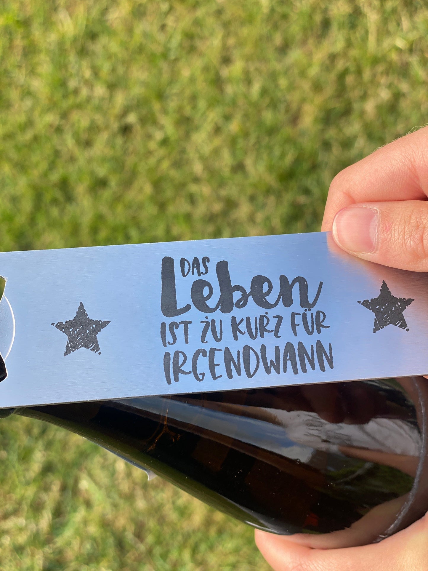 Flaschenöffner mit Gravur | Personalisierter Flaschenöffner | Kapselheber mit Gravur | Origineller Bieröffner als Geschenkideen