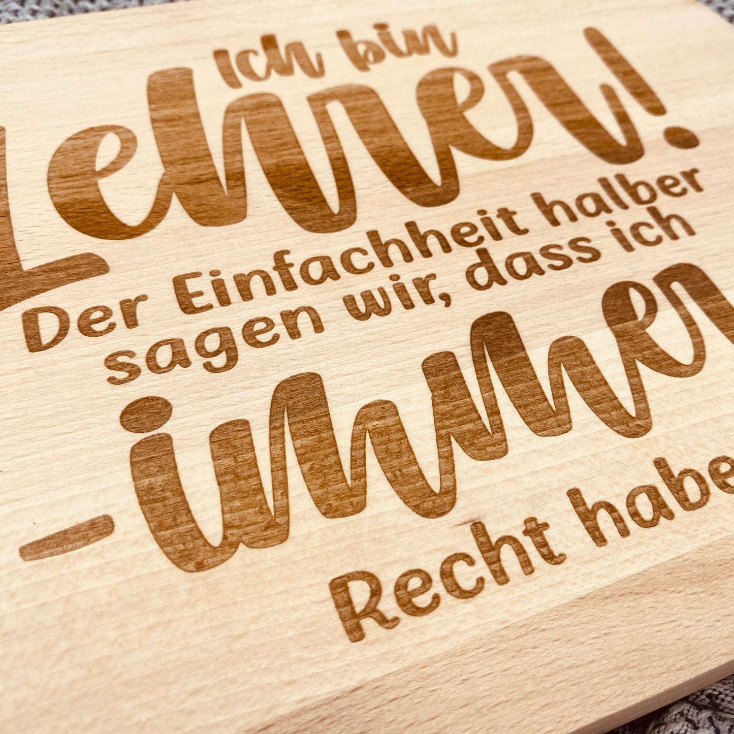 Personalisiertes Schneidebrett mit Gravur | Geschenke für Lehrer oder Lehrerinnen | Abschiedsgeschenk