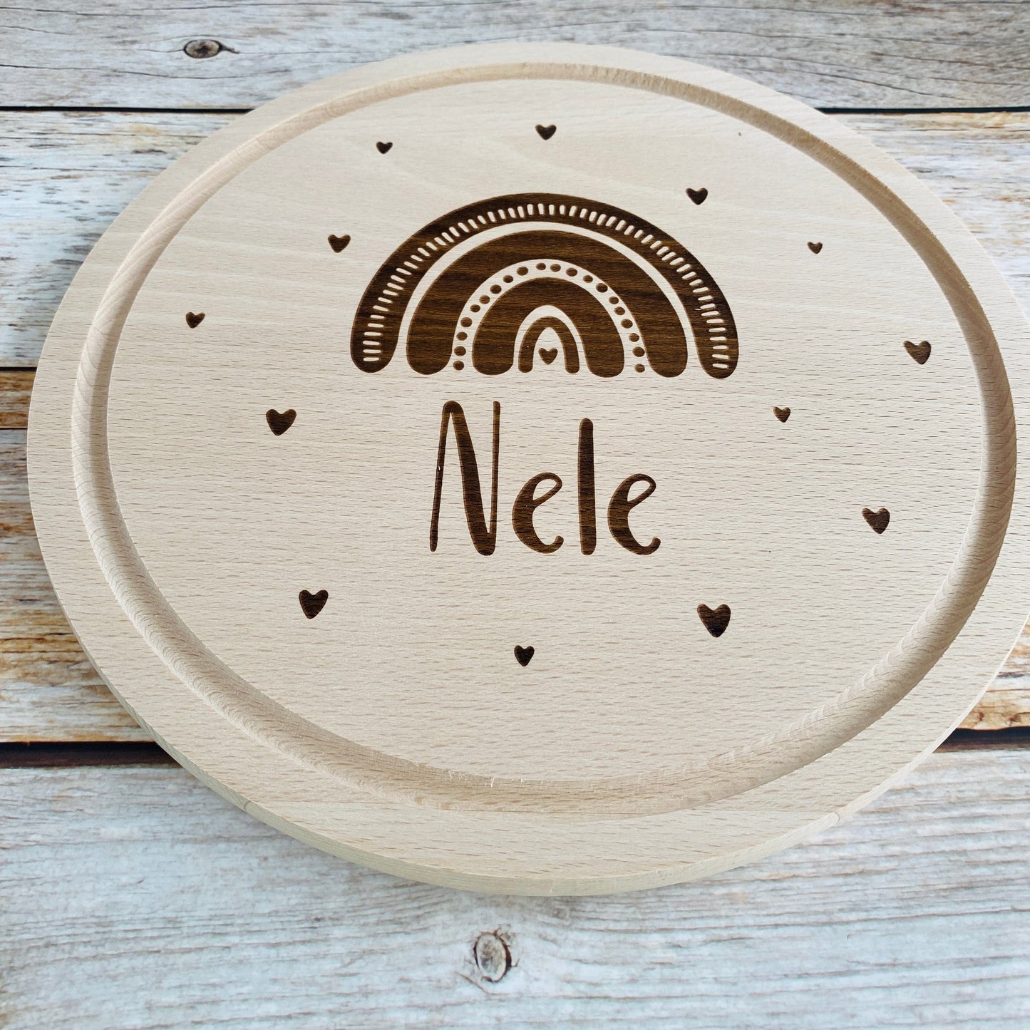 Kinderschneidebrett mit Gravur | personalisiertes Schneidebrett für Kinder | Kinderbrettchen mit Namen