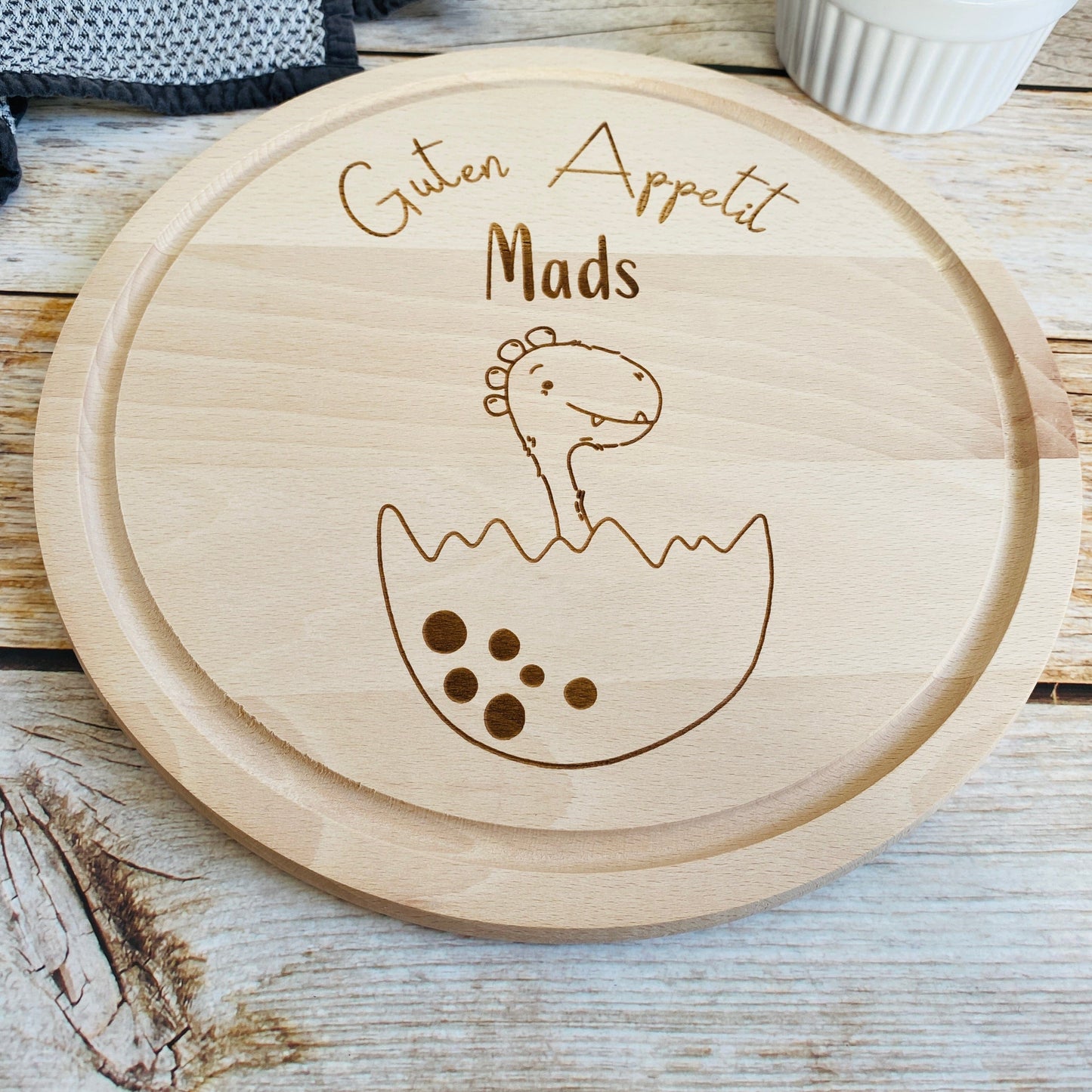 Kinderschneidebrett mit Gravur | personalisiertes Schneidebrett für Kinder | Kinderbrettchen mit Namen