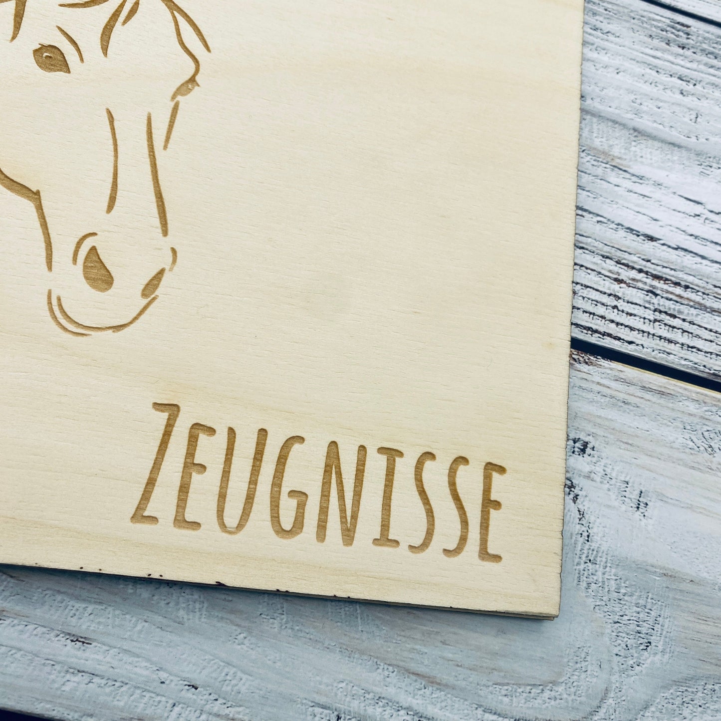 Zeugnismappe personalisiert aus Holz | Geschenk zum Schulstart | Zeugnisordner mit Namen | Einschulungsgeschenk für Mädchen und Jungen