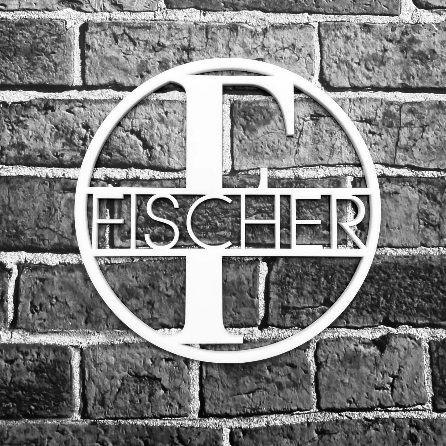 Türkranz mit Namen der Familie | personalisierter Türkranz | individuelles Türschild als Geschenk zur Hochzeit