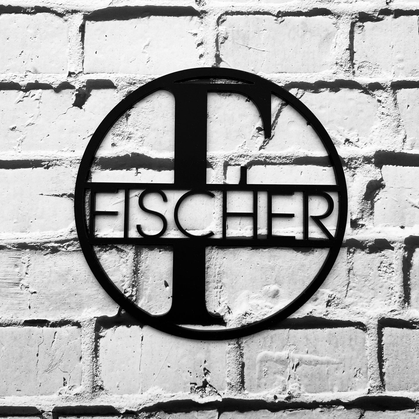 Türkranz mit Namen der Familie | personalisierter Türkranz | individuelles Türschild als Geschenk zur Hochzeit