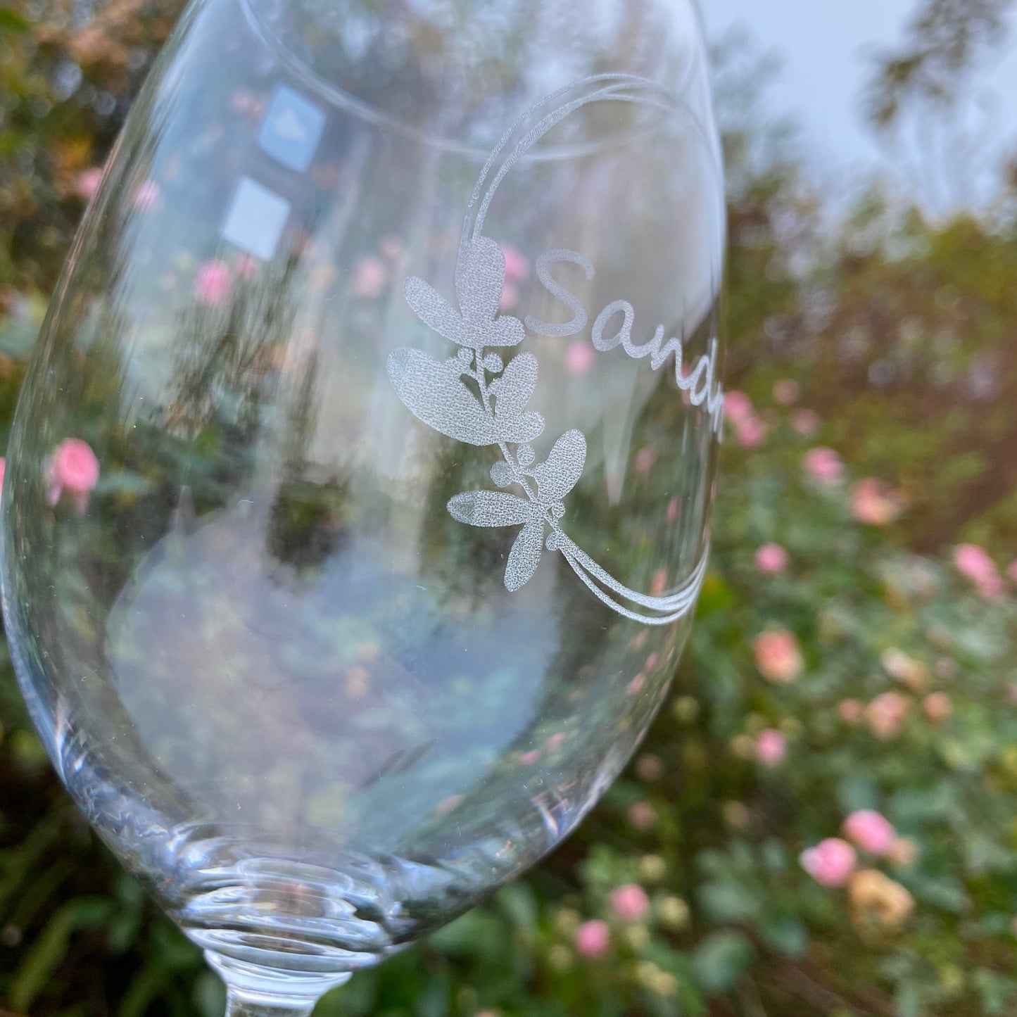 Weinglas mit Gravur | personalisiertes Weinglas zur Hochzeit | gravierte Weingläser zum Verschenken | Weingläser mit Firmenlogo