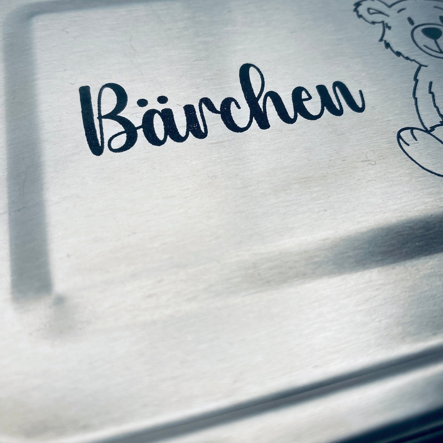 Personalisierte Brotdose mit Gravur | Geschenk für den Schulstart