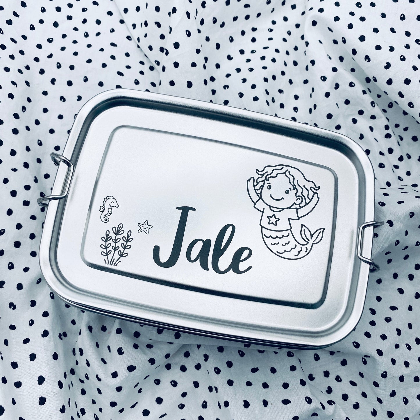 Personalisierte Brotdose mit Gravur | Geschenk für den Schulstart
