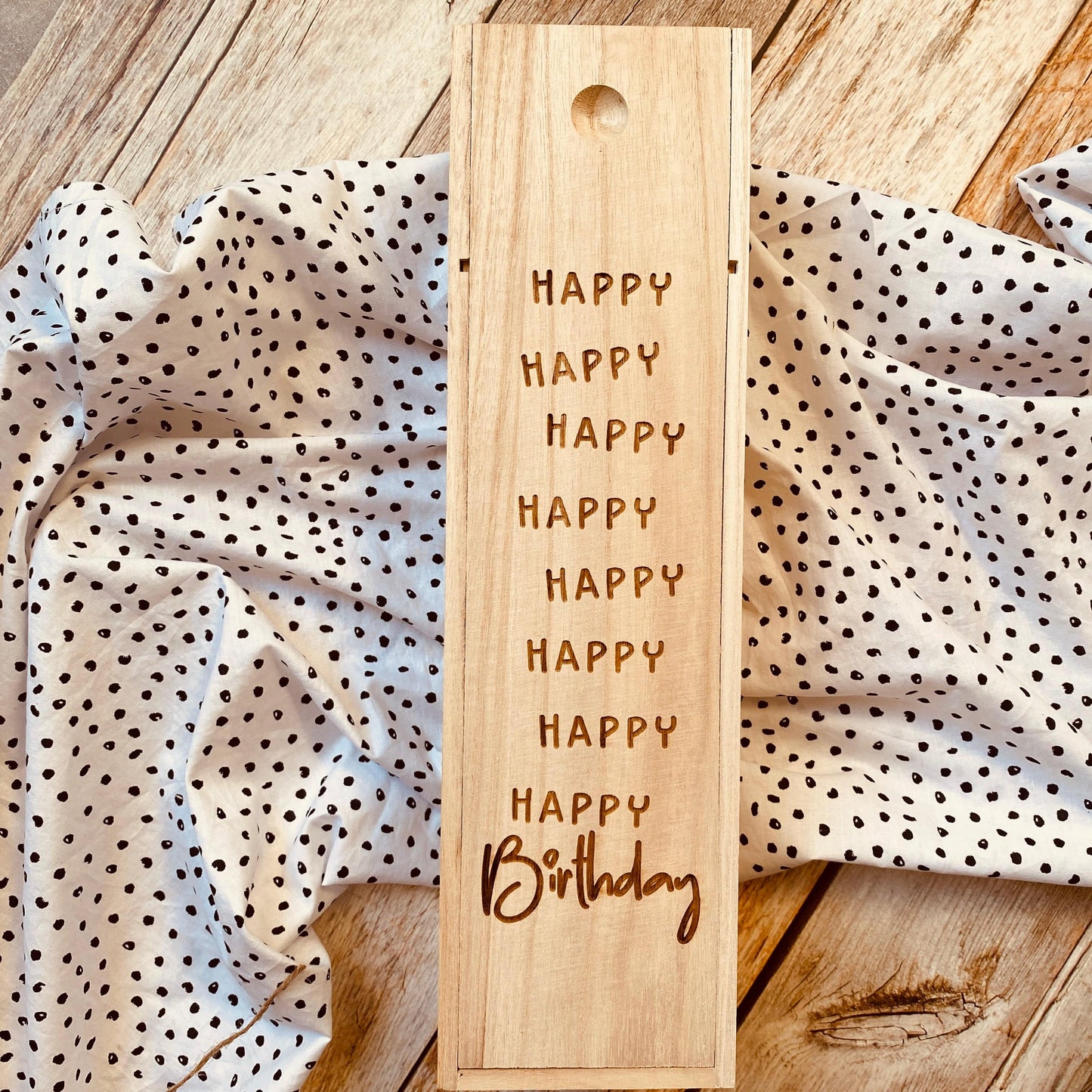 Weinbox aus Holz zum Geburtstag | Geschenkideen zum Geburtstag | individuelle Weinkiste als Geschenk