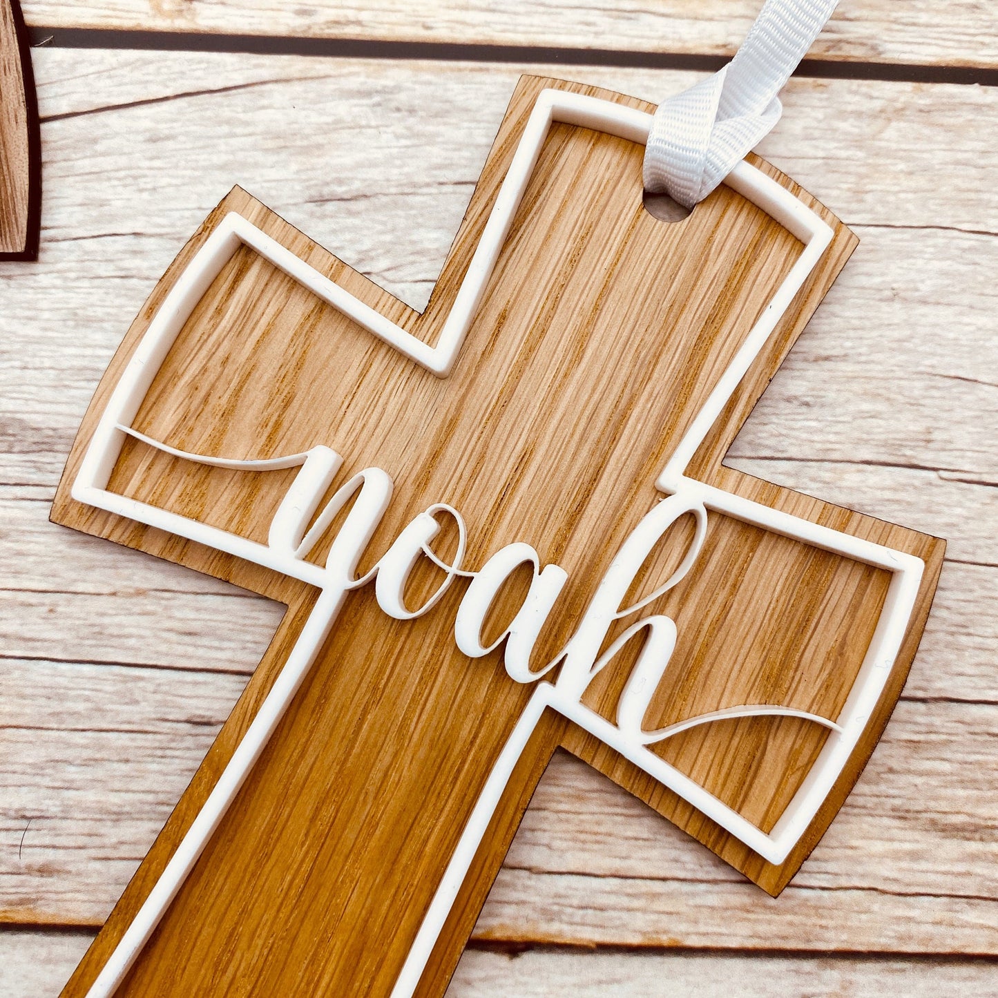 Kreuz zur Taufe | Holzkreuz zur Konfirmation | Kommunionskreuz als Geschenk | Kinderkreuz mit Namen | Geschenk für das Patenkind