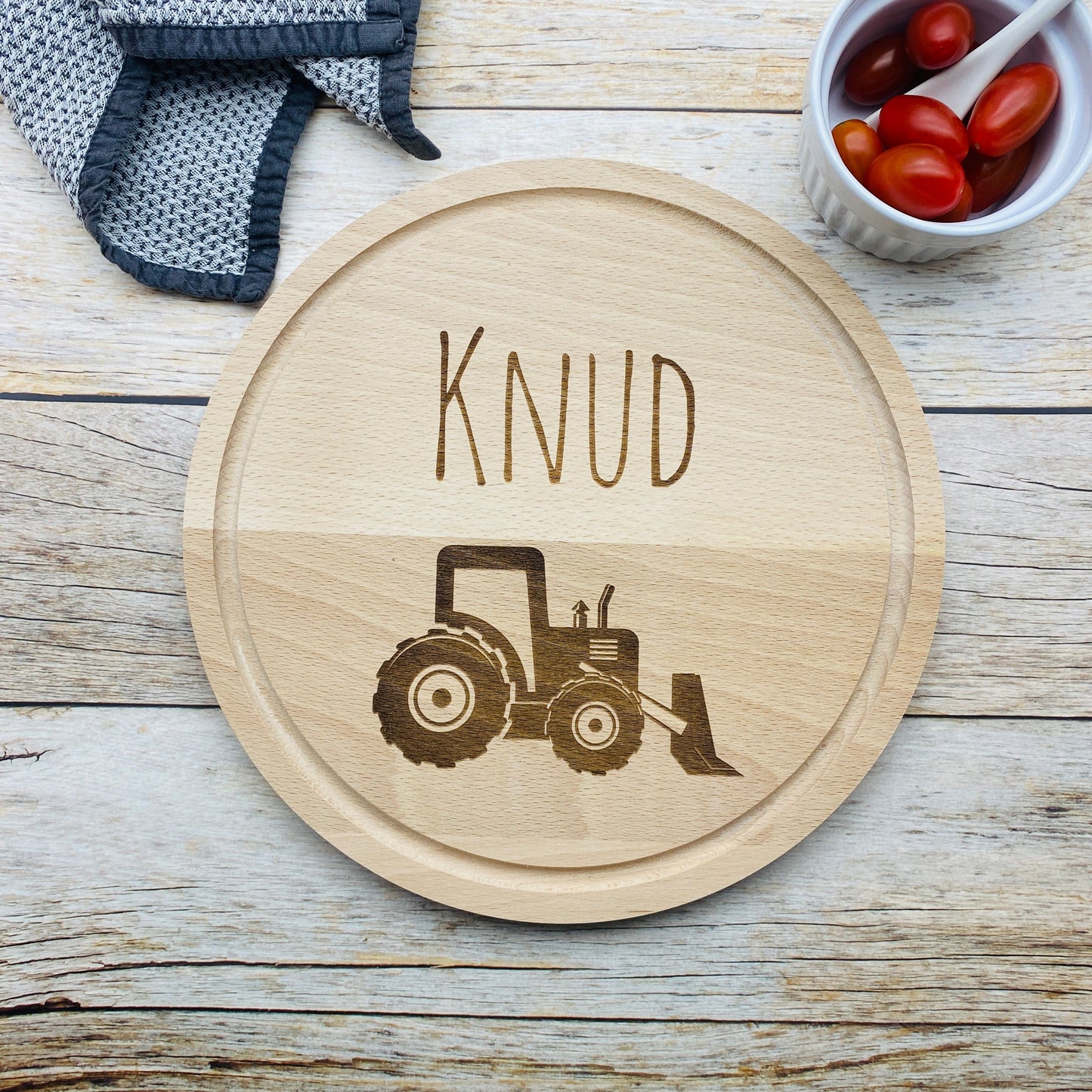 Kinderschneidebrett mit Gravur | personalisiertes Schneidebrett für Kinder | Kinderbrettchen mit Namen