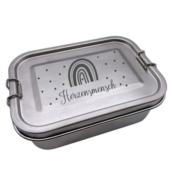 Brotdose personalisiertes Geschenk Regenbogen