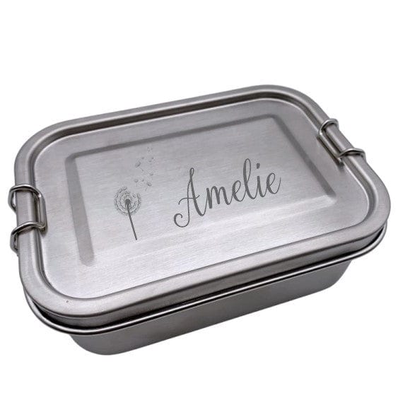 Brotdose personalisierte Lunchbox Pusteblume