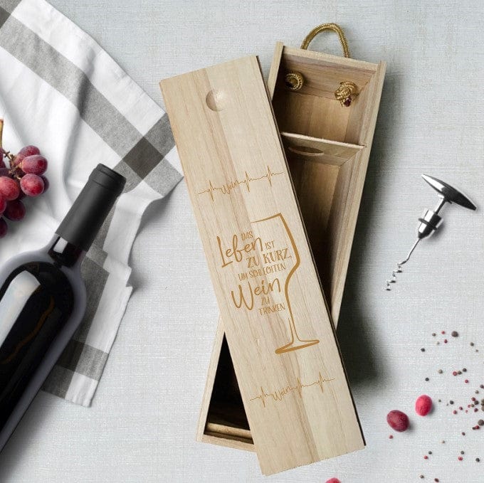 Weinkiste personalisiertes Geschenk Geburtstag