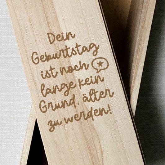 Weinkiste personalisiertes Geschenk Geburtstag