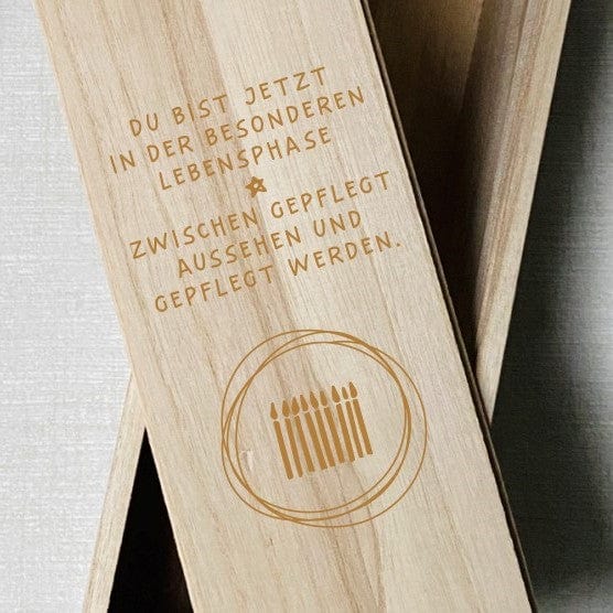 Weinkiste personalisiertes Geschenk Geburtstag