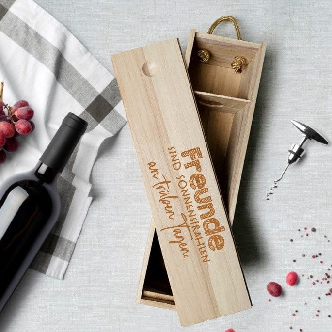 Weinkiste personalisiertes Geschenk Geburtstag