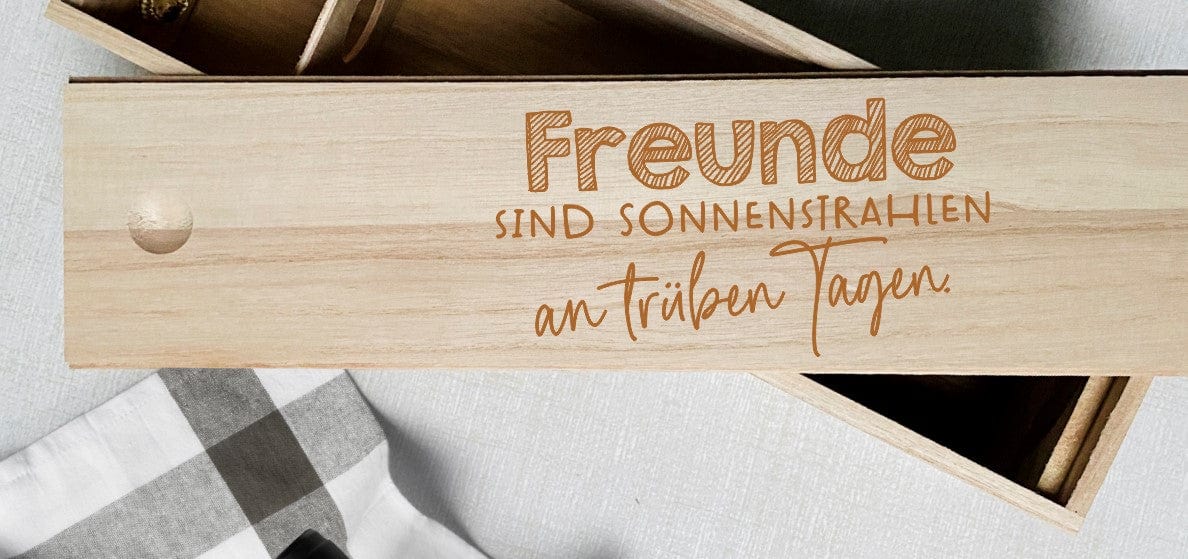 Weinkiste personalisiertes Geschenk Geburtstag