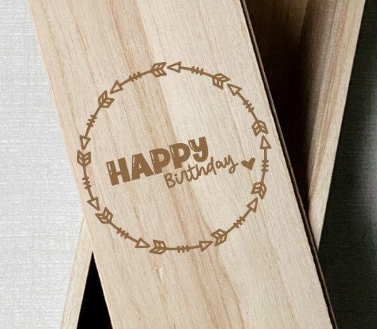Weinkiste personalisiertes Geschenk Geburtstag