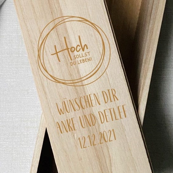 Weinkiste personalisiertes Geschenk Geburtstag