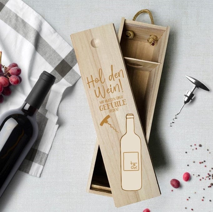 Weinkiste personalisiertes Geschenk Geburtstag