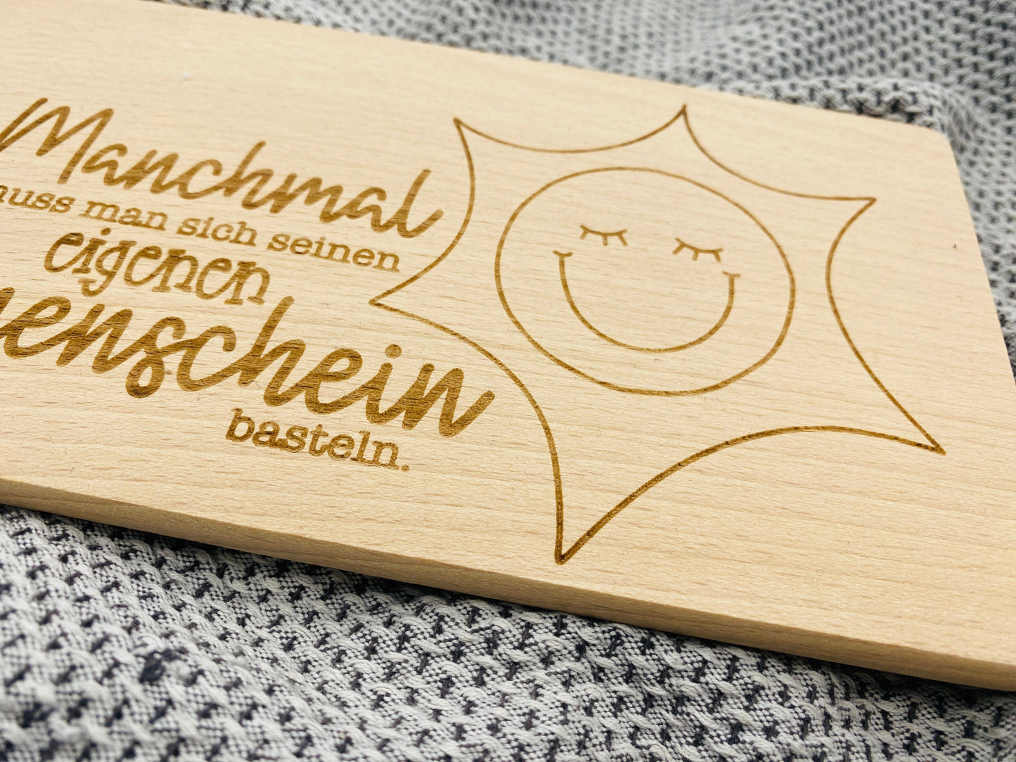 Frühstücksbrett Freundin Schneidebrett Geschenk Geburtstag