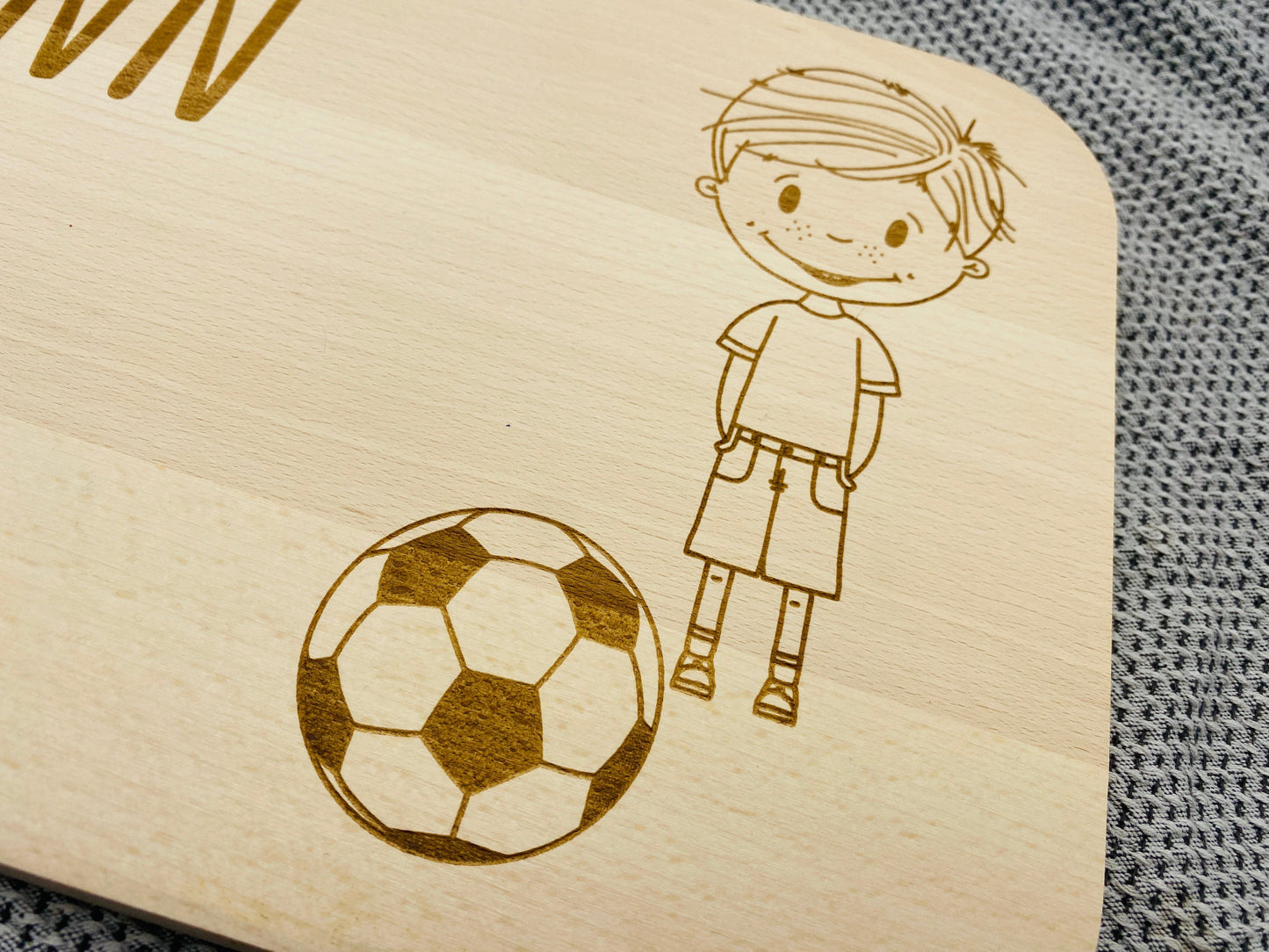 Frühstücksbrett personalisiertes Schneidebrett Geschenk