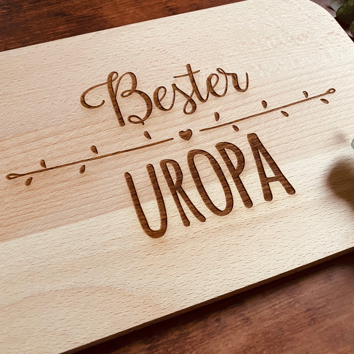 Frühstücksbrett Uropa Schneidebrett Geschenk