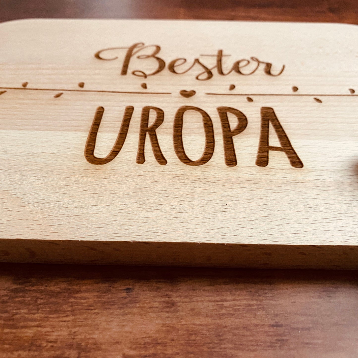 Frühstücksbrett Uropa Schneidebrett Geschenk