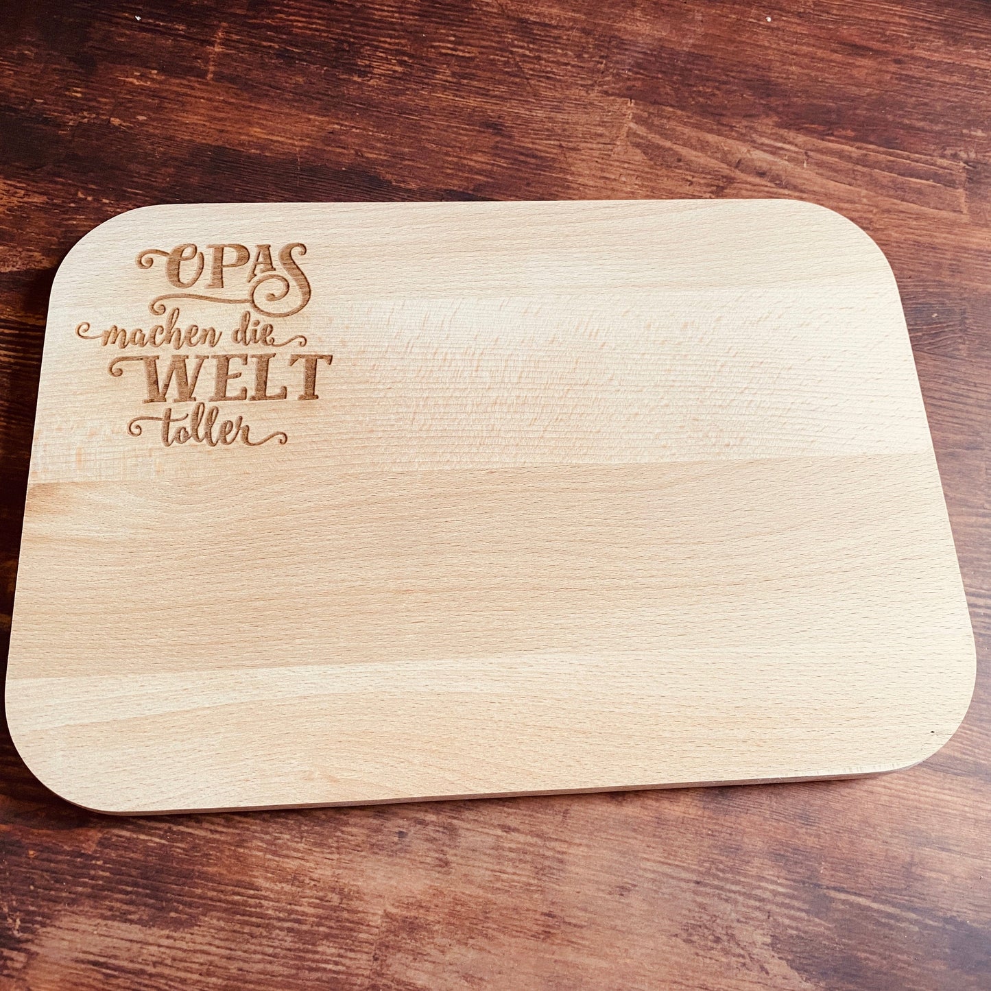 Frühstücksbrett Opa Schneidebrett Geschenk