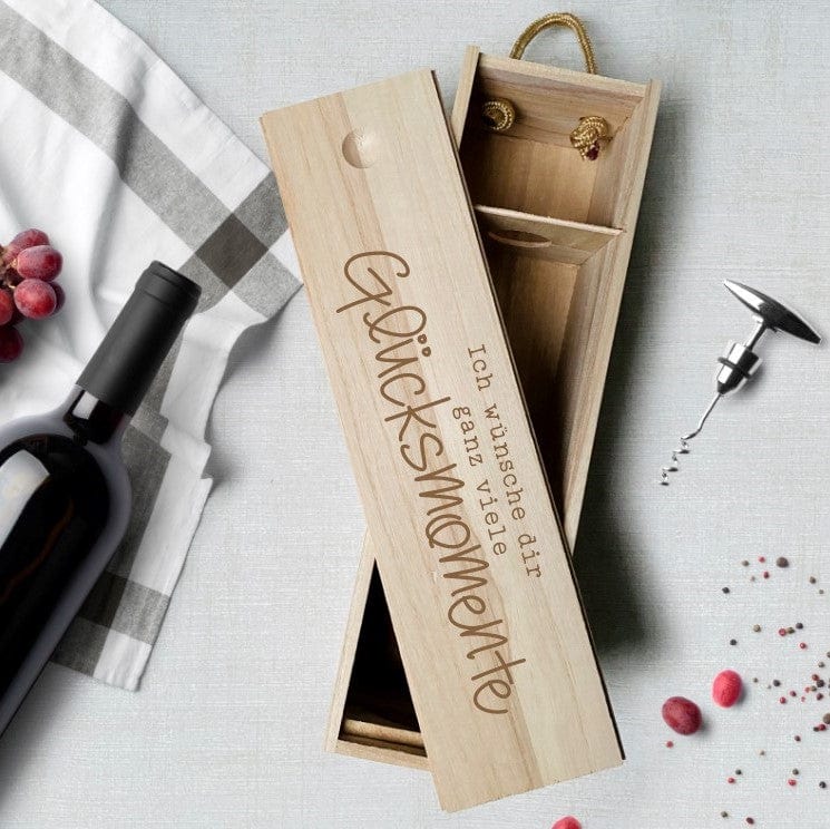 Weinkiste personalisiertes Geschenk Geburtstag