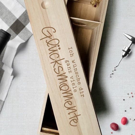 Weinkiste personalisiertes Geschenk Geburtstag