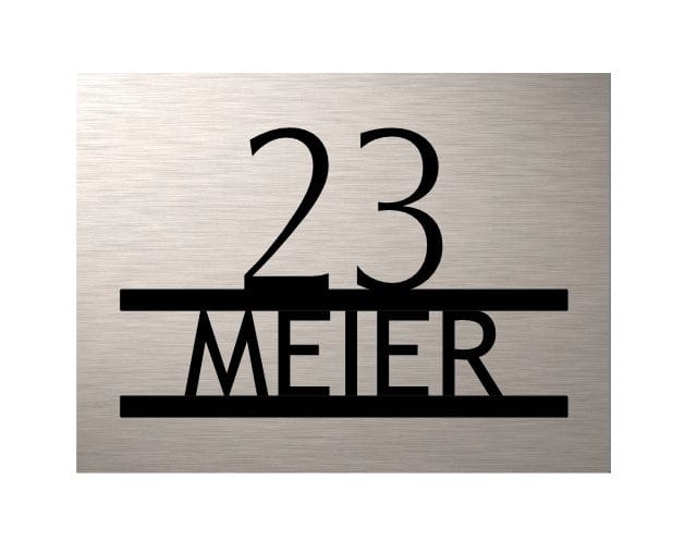 Türschild personalisiertes Haustürschild Klingelschild