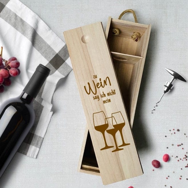 Weinkiste personalisiertes Geschenk Geburtstag