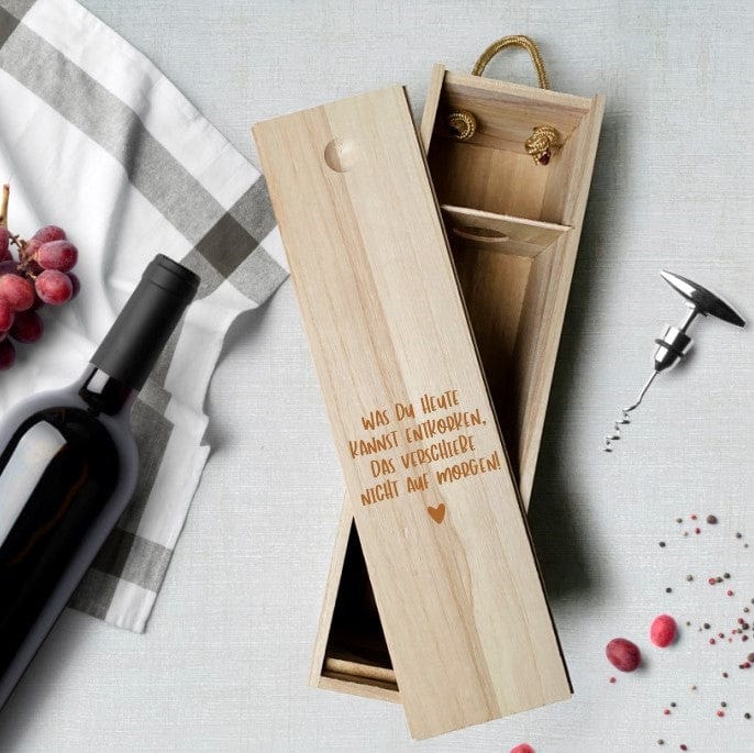 Weinkiste personalisiertes Geschenk Geburtstag