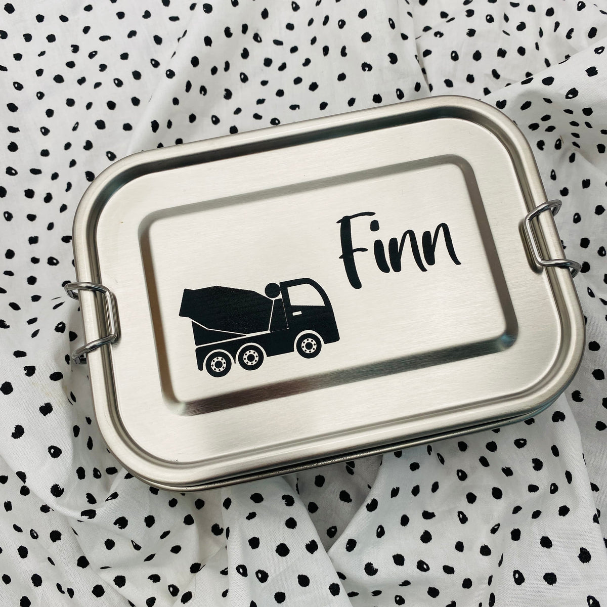 Personalisierte Brotdose mit Gravur | Geschenk für den Schulstart