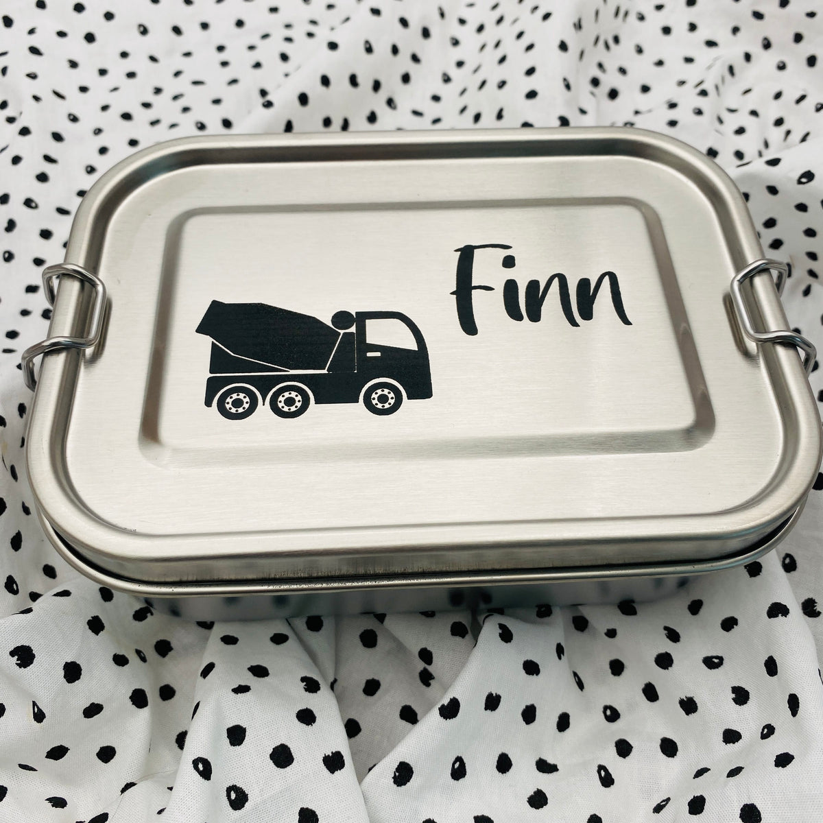 Personalisierte Brotdose mit Gravur | Geschenk für den Schulstart