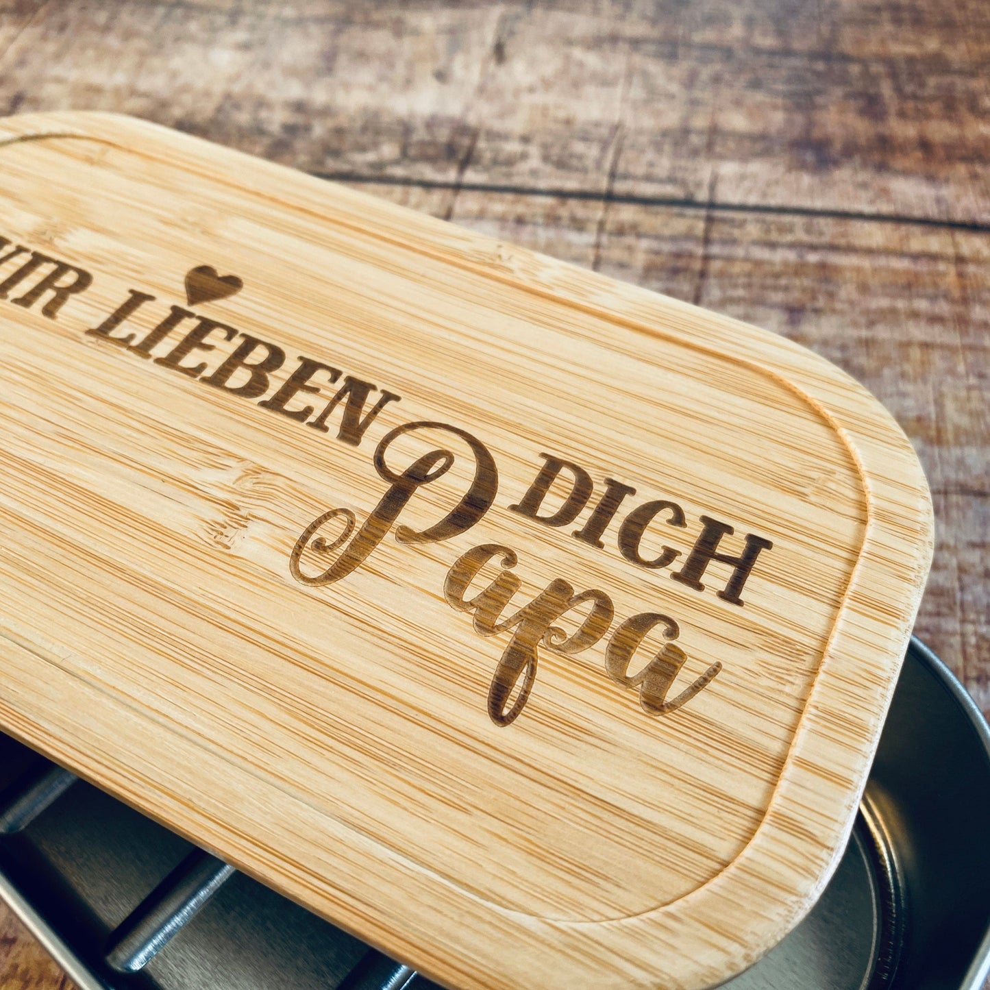 Brotdose Papa personalisiertes Geschenk Geburtstag