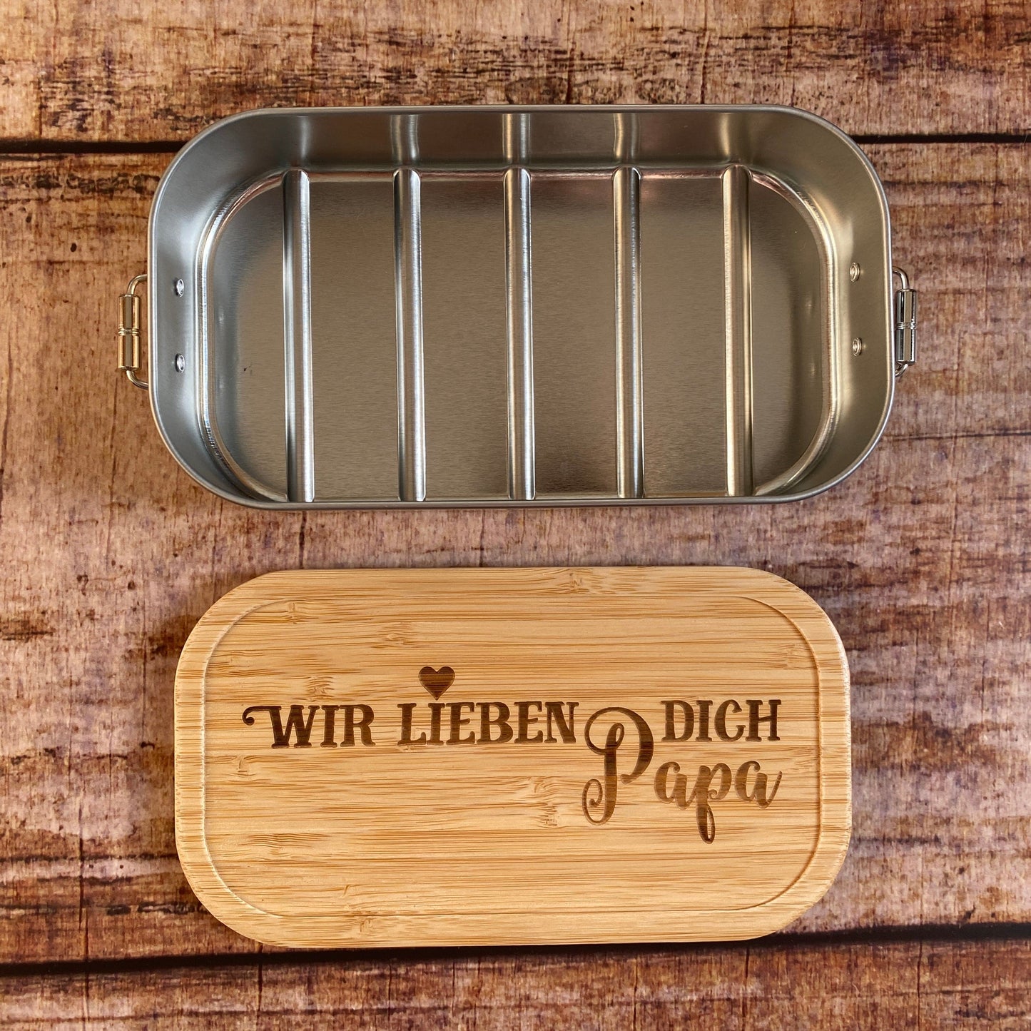 Brotdose Papa personalisiertes Geschenk Geburtstag