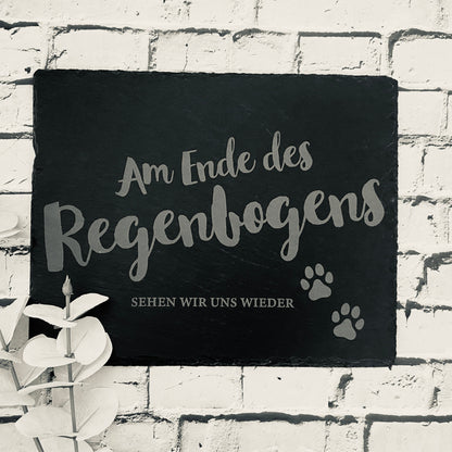 Tier Hund Grabschild Gedenktafel Haustier