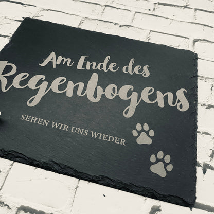 Tier Hund Grabschild Gedenktafel Haustier