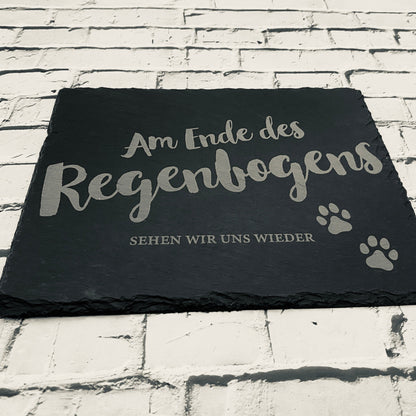 Tier Hund Grabschild Gedenktafel Haustier