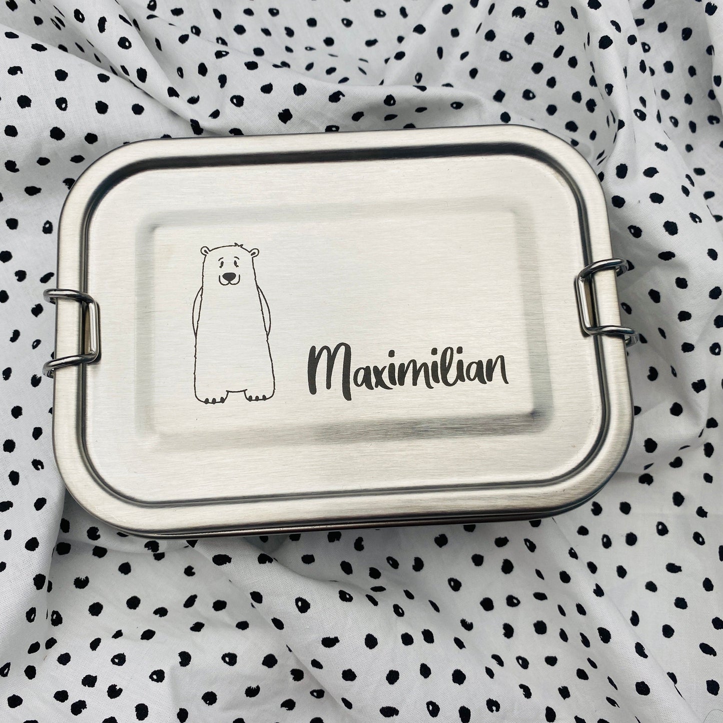 Brotdose personalisierte Lunchbox Bär