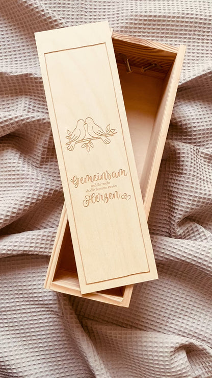 Individuelle Weinkiste mit Gravur – Das stilvolle Geschenk für besondere Anlässe