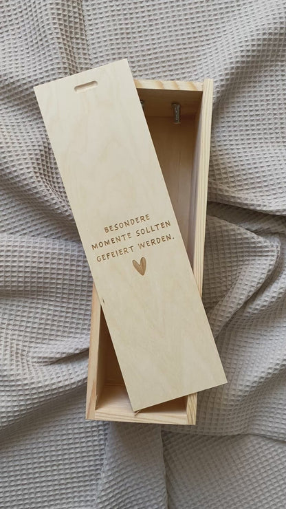 Personalisierte Gravur-Weinkiste – Das perfekte Geschenk für besondere Anlässe