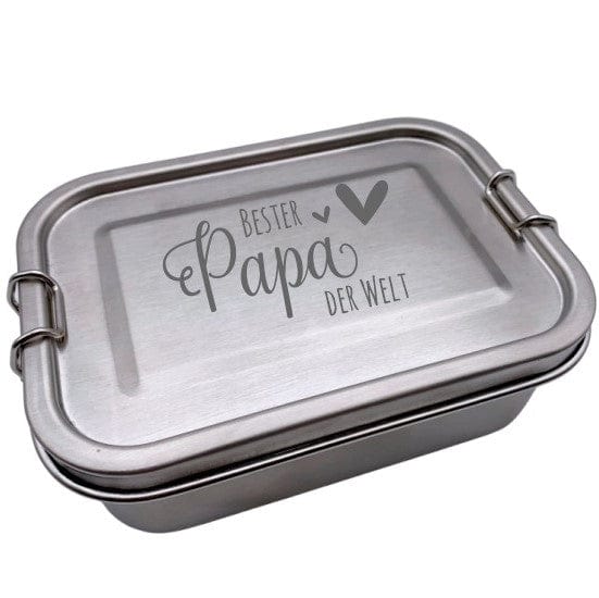 Brotdose personalisiert Papa Vatertag Brotbox